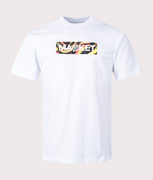 Bar Logo T-Shirt White - Market -EQVVS