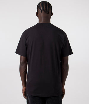 My Dogs T-Shirt in Washed Black by Market. EQVVS Back Angle Shot.