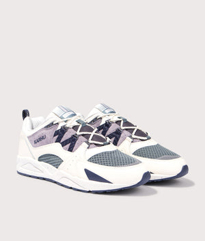 Fusion 2.0 Sneakers by Karhu in Solitary Star. Shot by EQVVS. Front detail shot.