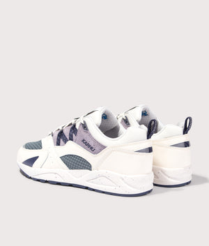 Fusion 2.0 Sneakers by Karhu in Solitary Star. Shot by EQVVS. Back shot.