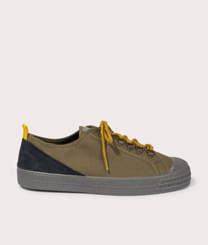 Star-Master-Hiker-Sneakers-Military/Grey-Novesta-EQVVS-Side-Image