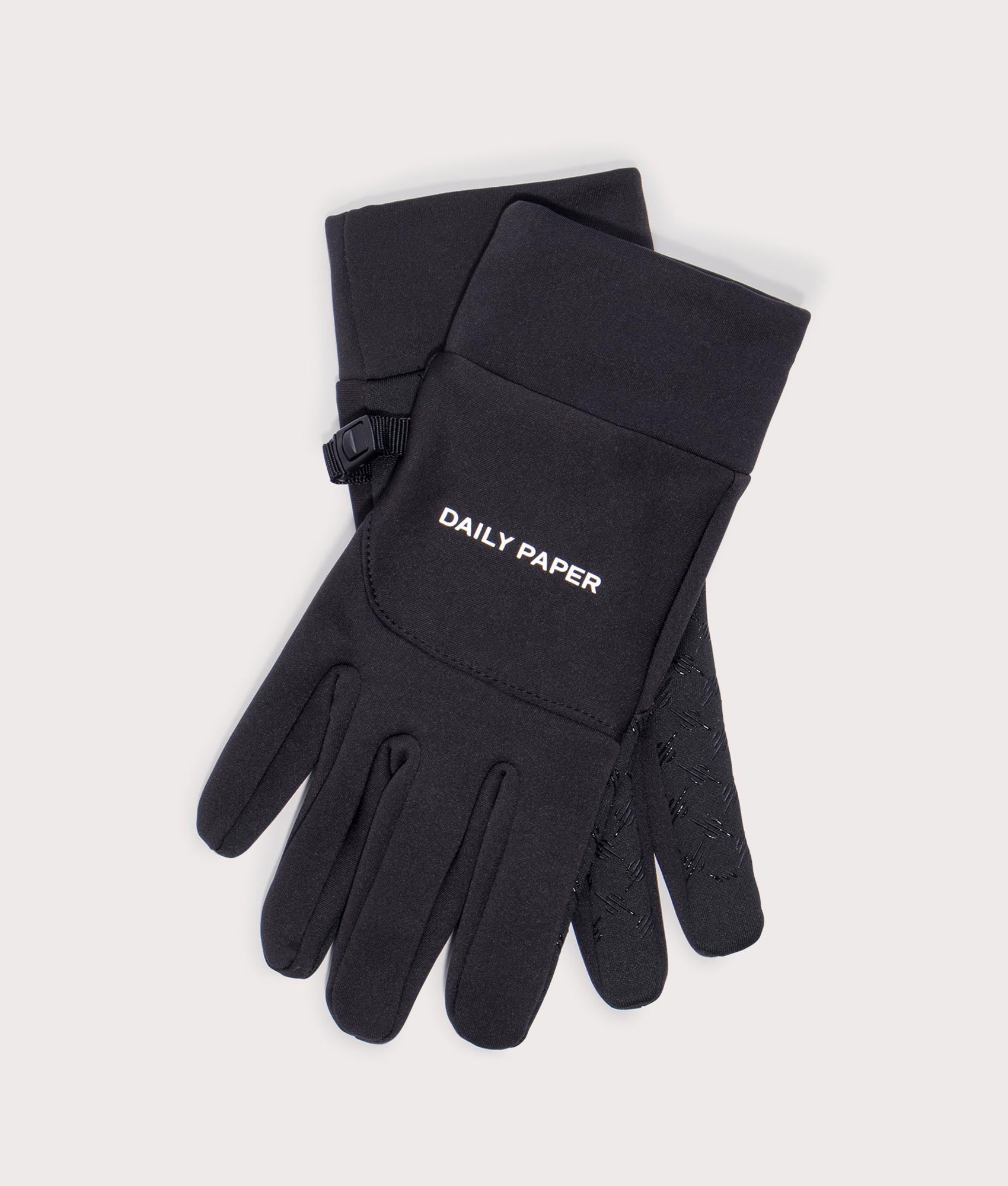 Daily Paper Egloves 2 in Black, 95% Elastane top Shot EQVVS