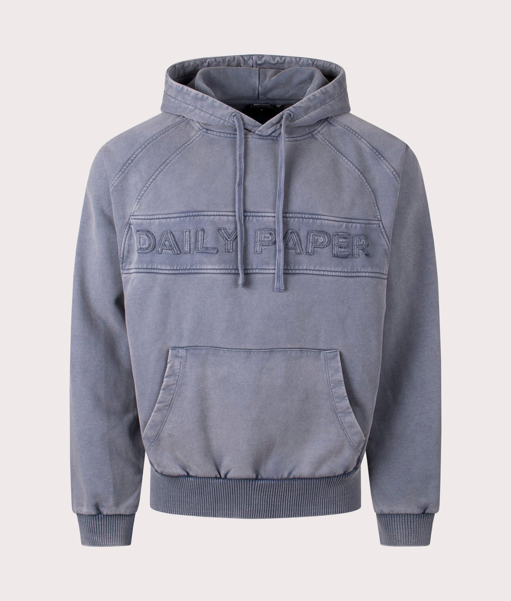 Daily Paper, Garment Wash Hoodie, Nacreous Clouds, Eqvvs Menswear, front shot angle