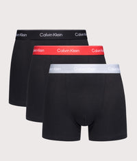 3 Pack Relaxed Fit Trunks: 0AZ Black Body/Adrenaline Rush/Black/Grey 
