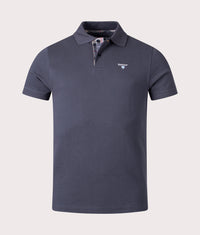 Tartan Piqué Polo Shirt: NY51 Navy/Dress 