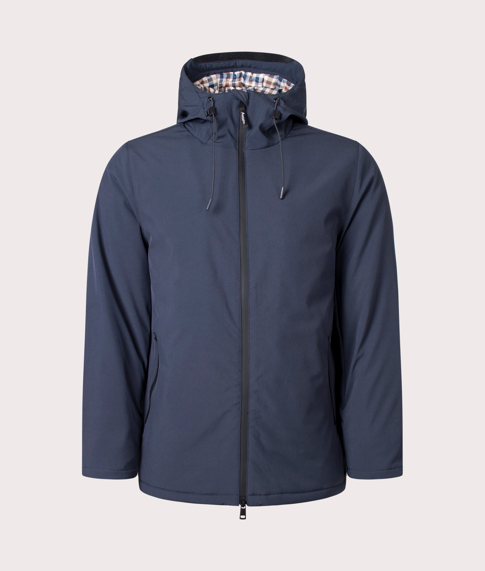 Active Shell Mid Parka - Aquascutum - Navy - EQVVS 