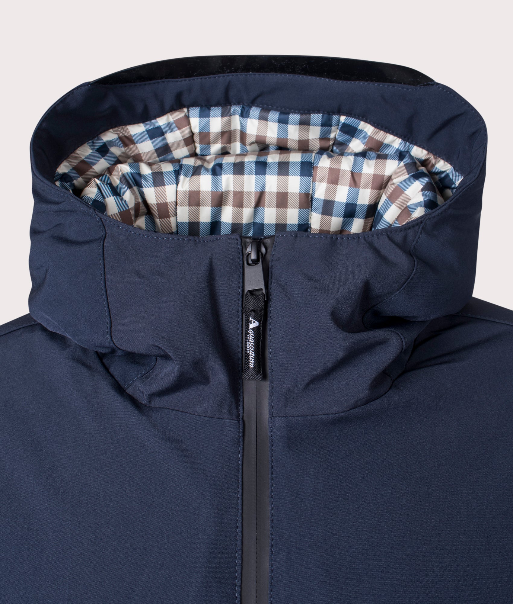 Aquascutum-Hooded-Jacket-Navy-EQVVS