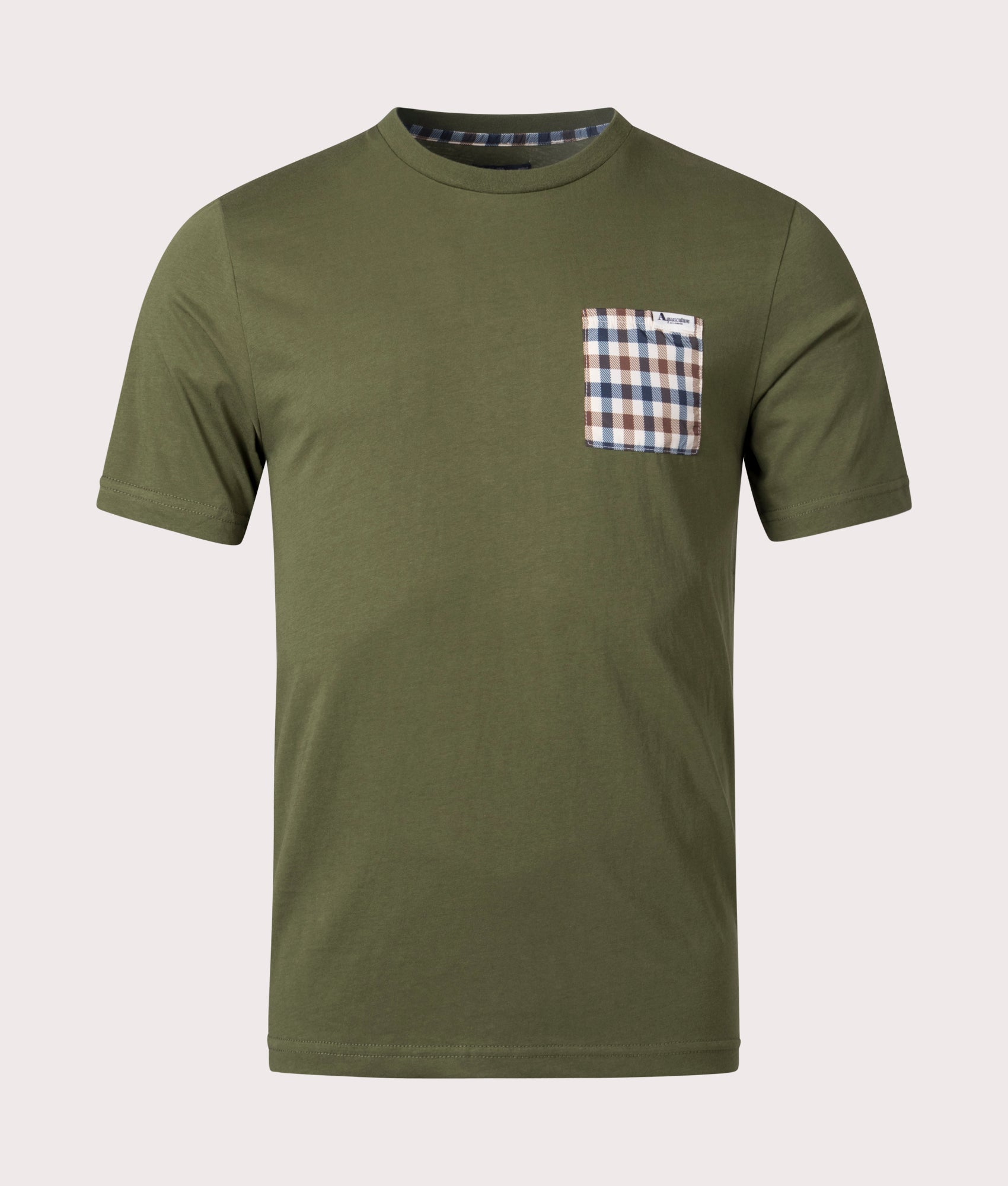 Active Check Pocket T-Shirt