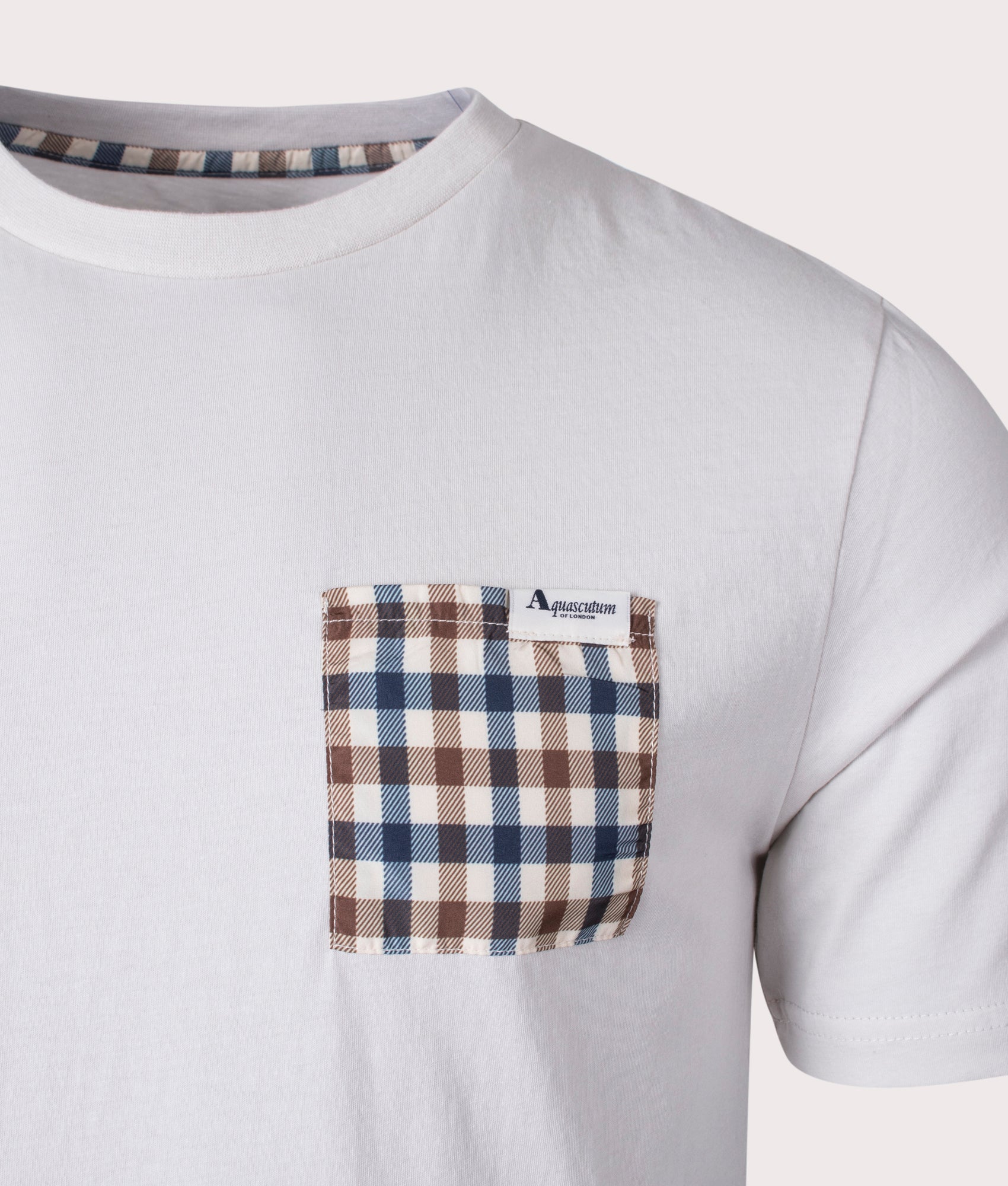 Active Check Pocket T-Shirt