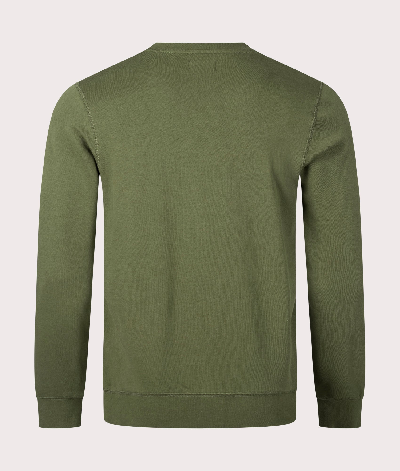 Active-Small-Logo-Crew-Neck-Sweatshirt-6-Army-Green-Aquascutum-EQVVS