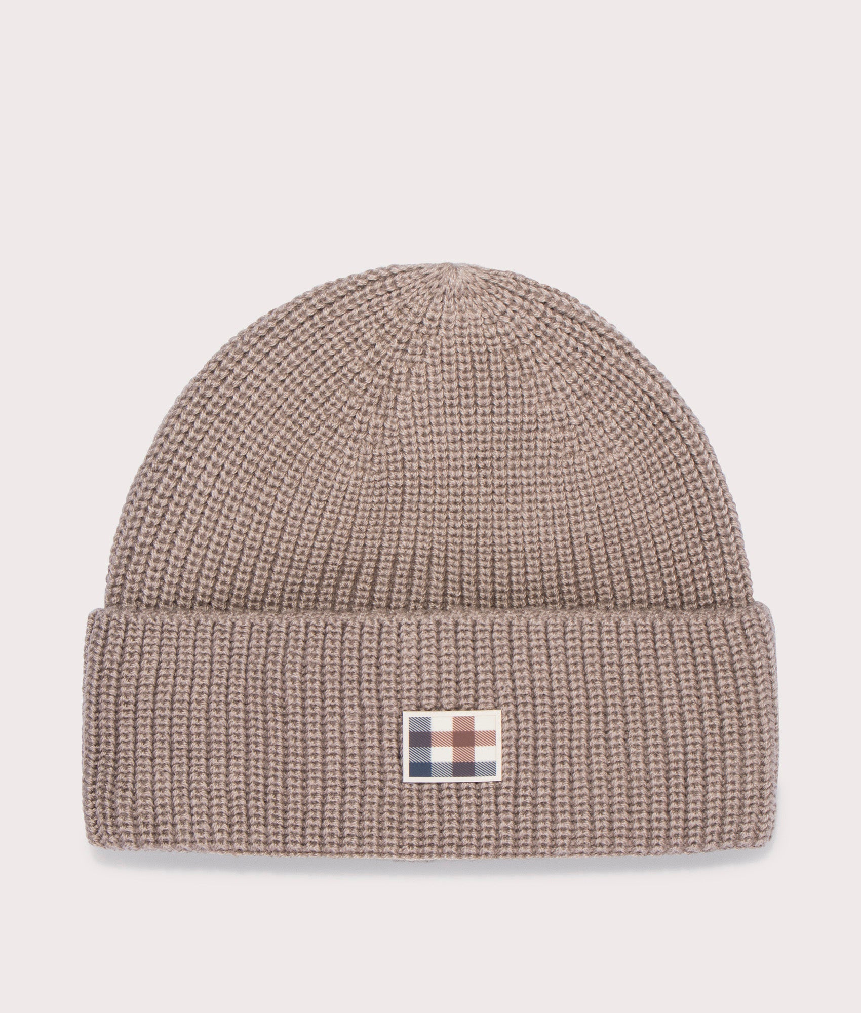 Active Label Beanie  - Beige - Aquascutum - EQVVS