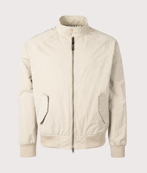 Active President Jacket in Beige by Aquascutum. EQVVS Front Angle Shot.
