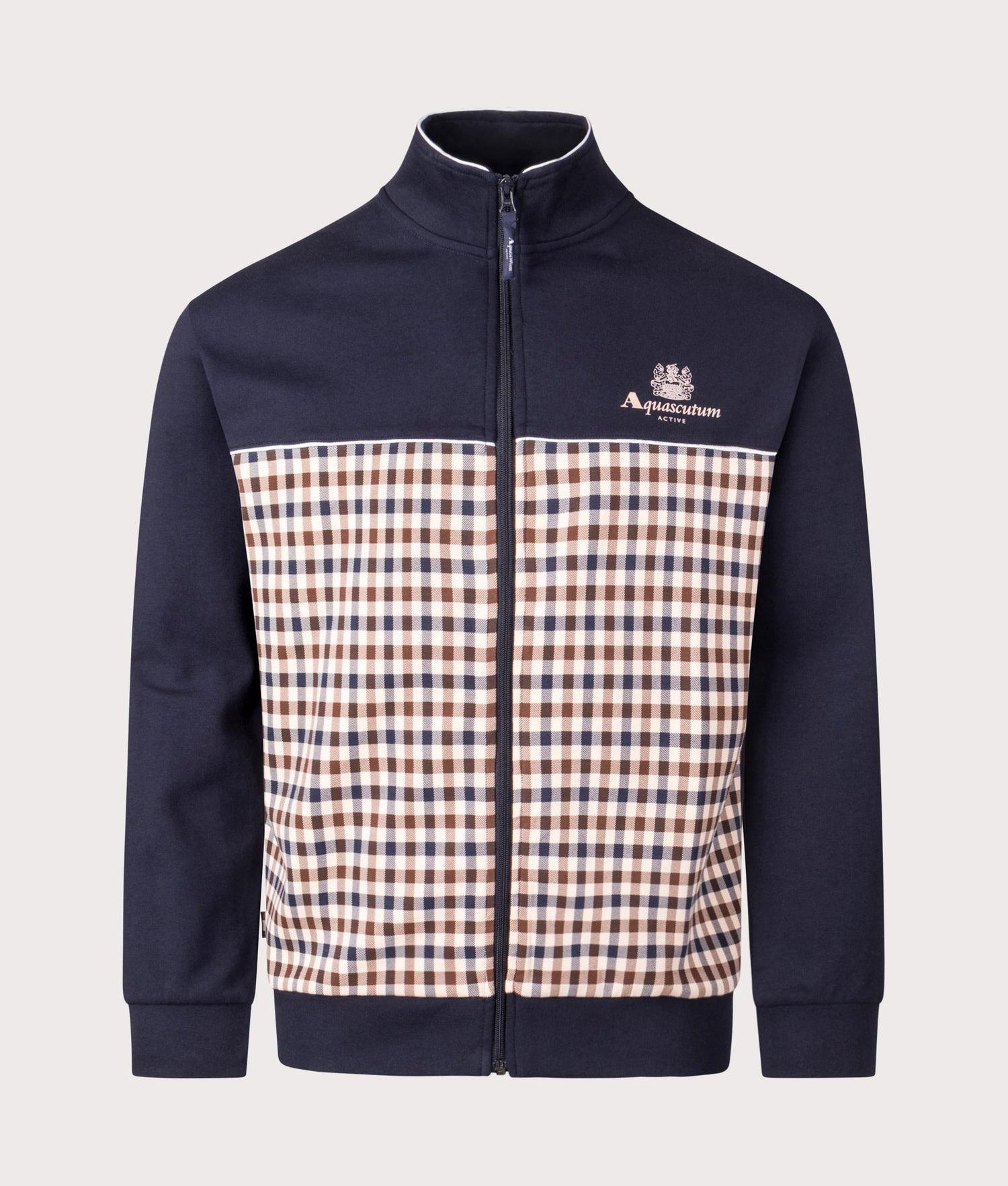 Active Scuba Club Check Track Top | Aquascutum | EQVVS