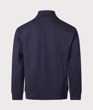 Aquascutum Scuba Club Check Track Top. Shot at EQVVS. Reverse shot. 
