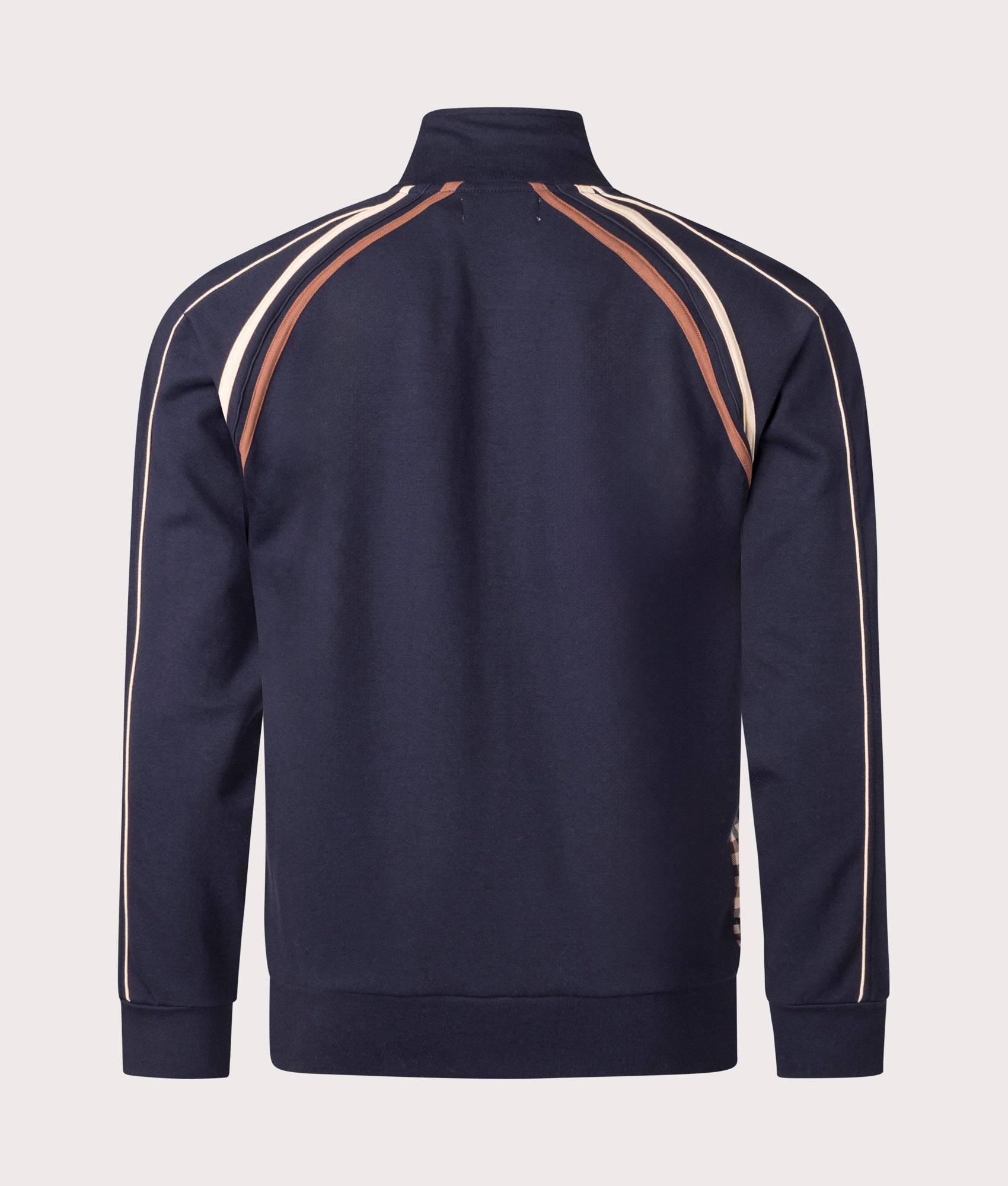 Active Scuba Club Check Stripe Track Top