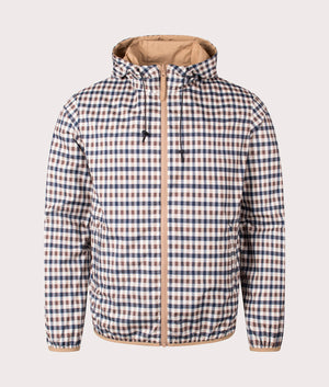 Reversible Hooded Sailor Lightweight Jacket Khaki Aquascutum EQVVS