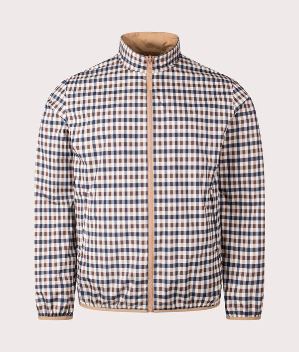 Mock Neck Sailor Jacket Sailor Khaki Aquascutum EQVVS