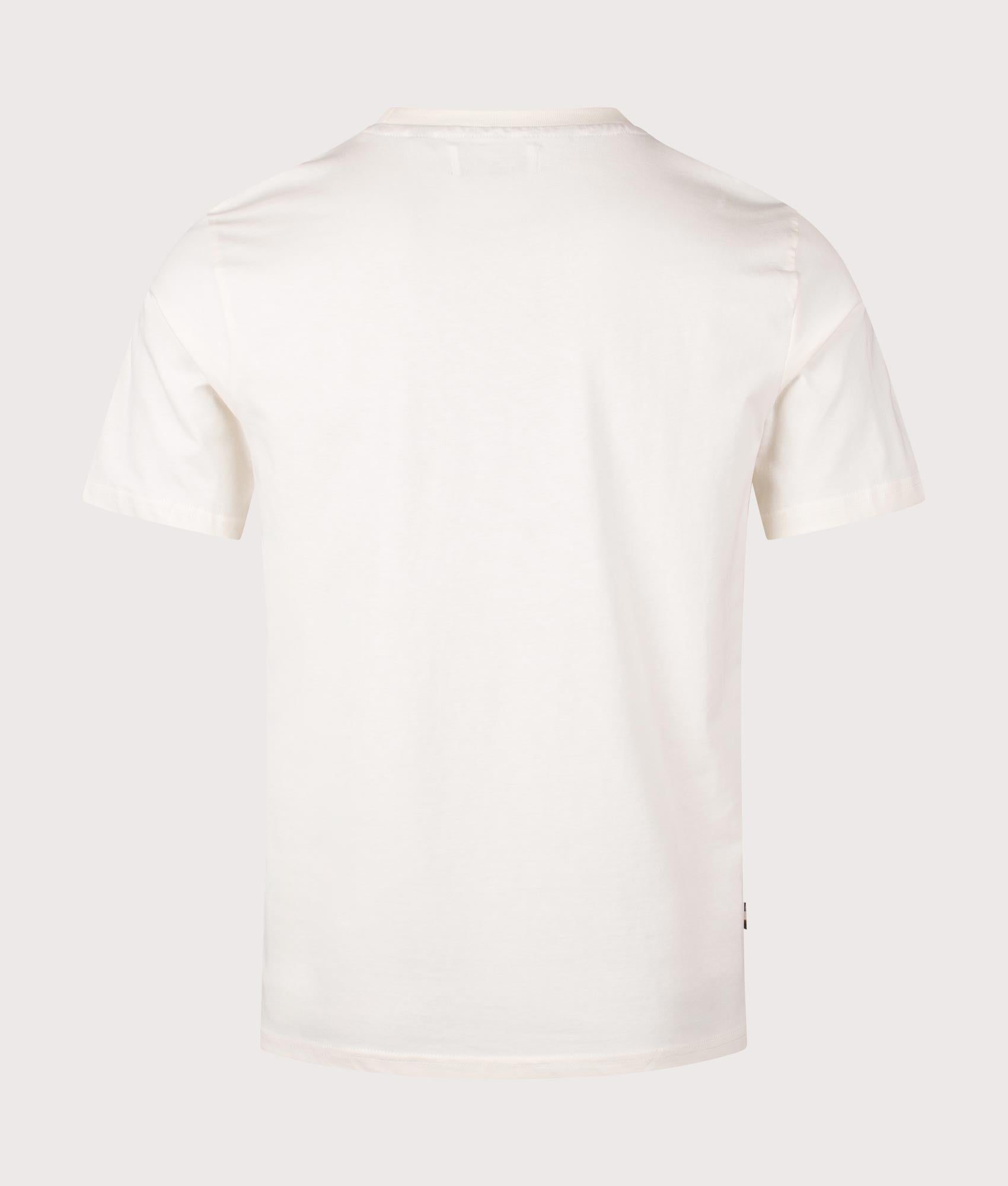 Club Check Details T-Shirt. Shot by EQVVS. Back Shot.