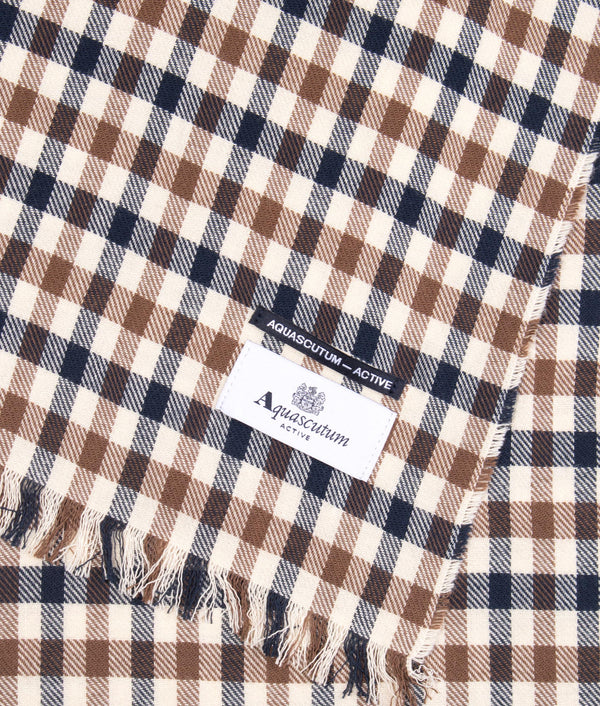 supreme × aquascutum Club Check Scarf Supreme Aquascutum Club Check Scarf Brown OS F/W 16 | eBay