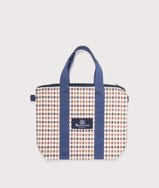 515【Aquascutum】CHECK BOSTON BAG 2699P Beach Bag in Check | Aquascutum | EQVVS