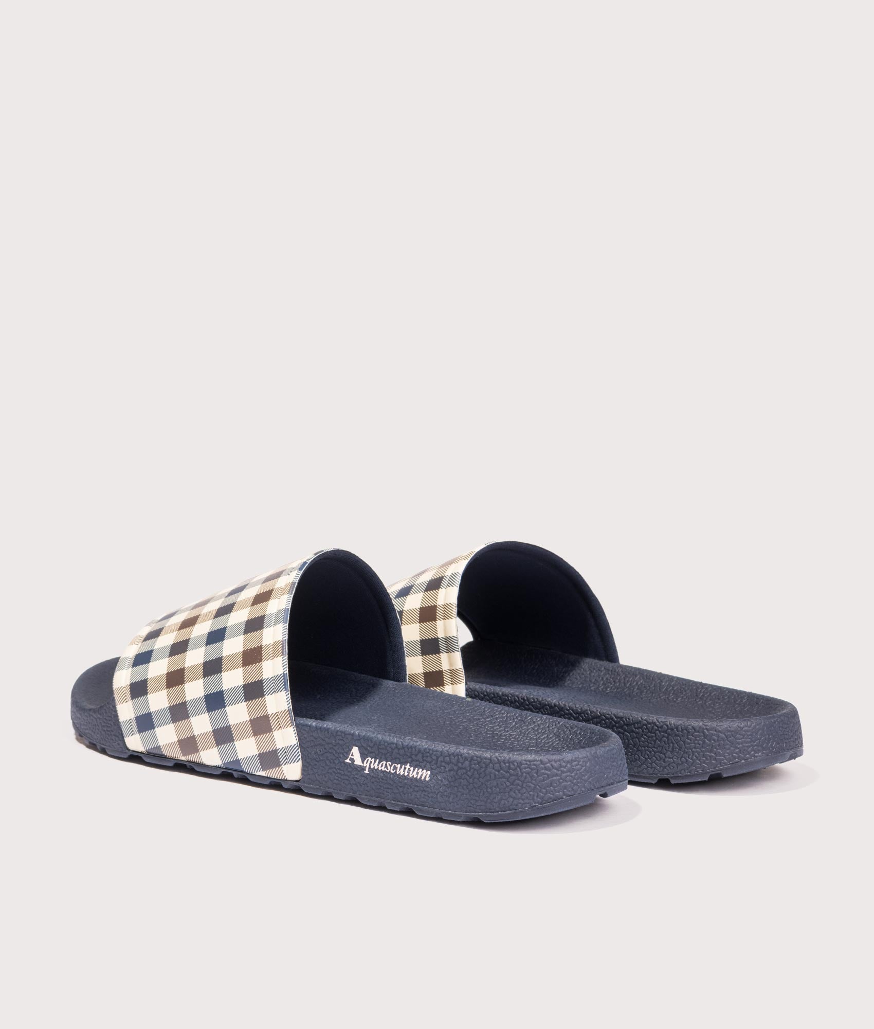 Iconic Slippers. Shot by EQVVS. Back angled shot.