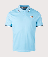 Stretch Piquet Stripes Polo Shirt: 18 Avio 