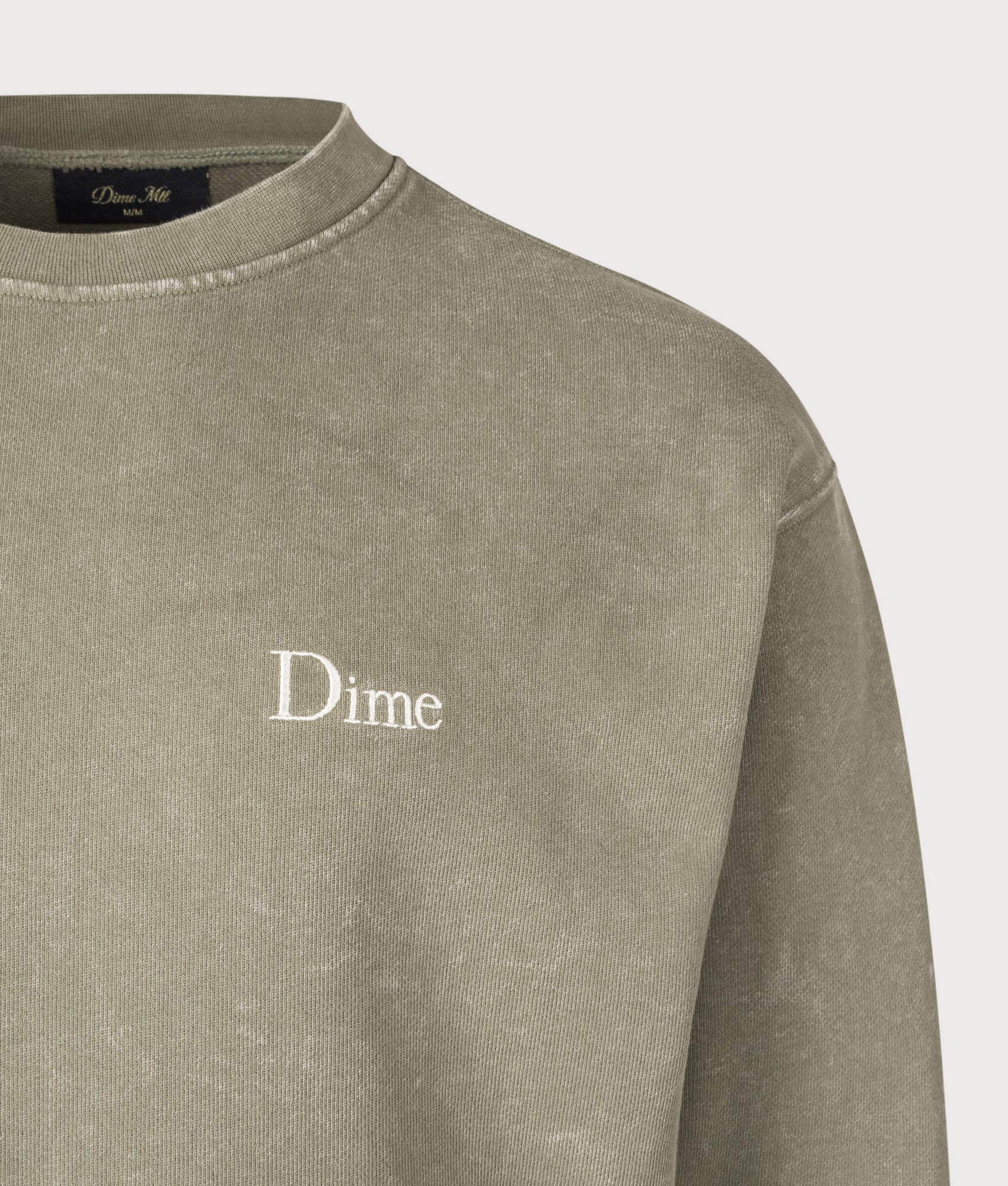 Classic French Terry Sweatshirt. Shot by EQVVS. Detail shot.