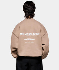 Oversized Design Studio Crewneck Sweatshirt: Mushroom 