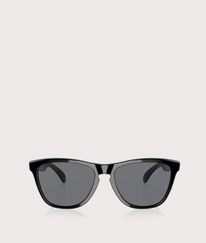 Frogskins-Sunglasses-Polished-Black-Oakley-EQVVS