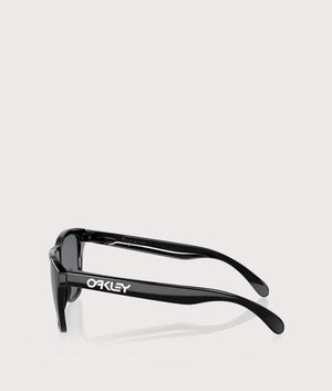Frogskins-Sunglasses-Polished-Black-Oakley-EQVVS