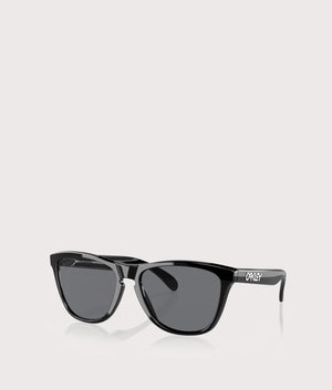 Frogskins-Sunglasses-Polished-Black-Oakley-EQVVS