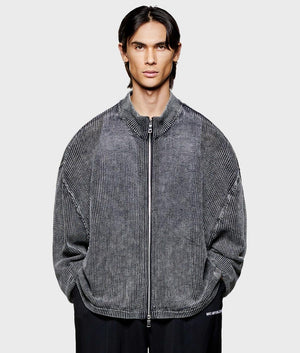 Pigment Dyed LG Track Jacket in Pigmnt Black | MKI MIYUKI