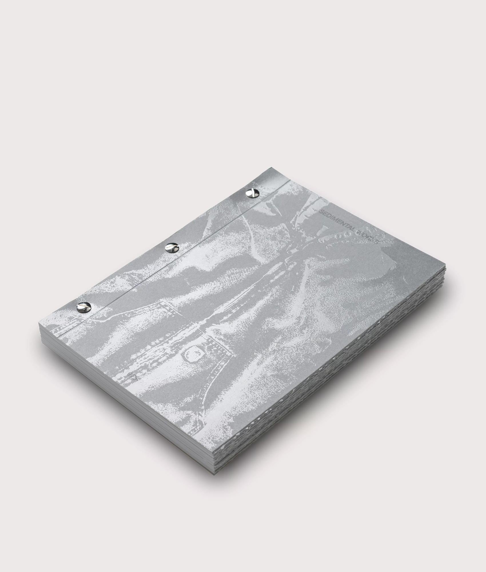Carhartt WIP Sedimental Works Book at EQVVS Menswear. Flat angle shot.