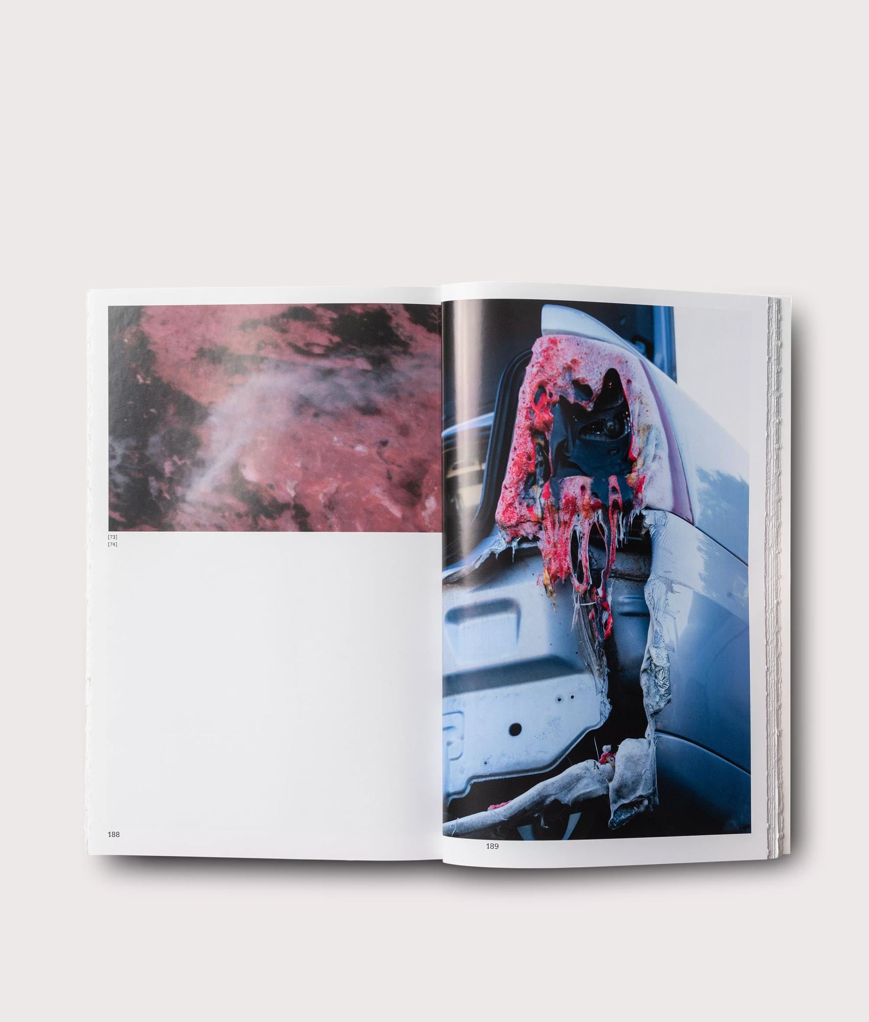 Carhartt WIP Sedimental Works Book at EQVVS Menswear. Open shot.