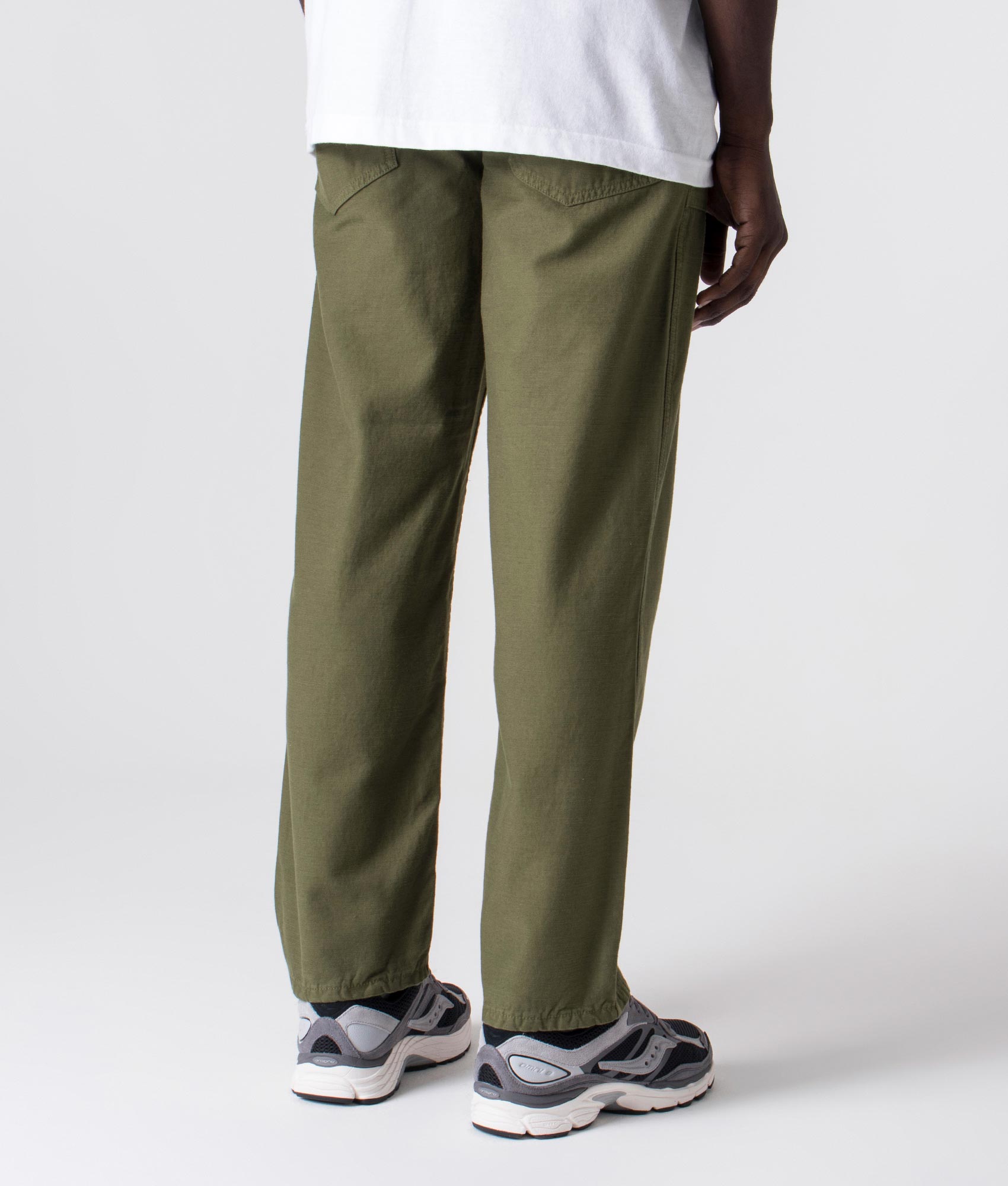 Relaxed-Fit-Fatigue-Pants-Olive-Sateen-Stan-Ray-EQVVS-Back-Image