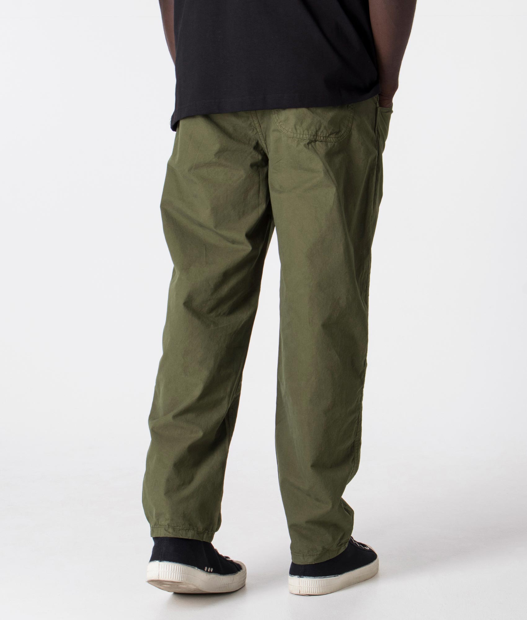 Stan Ray Rec Pants, Olive Poplin, EQVVS, Back 