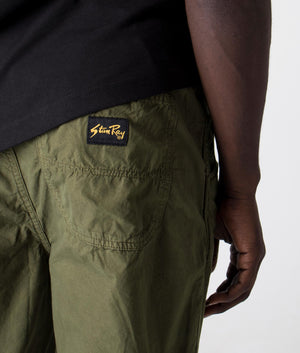 Stan Ray Rec Pants, Olive Poplin, EQVVS, Detail