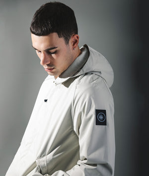 Brunswick Trench Coat by Marshall Artist in Stone. Shot by EQVVS. Campaign Shot.