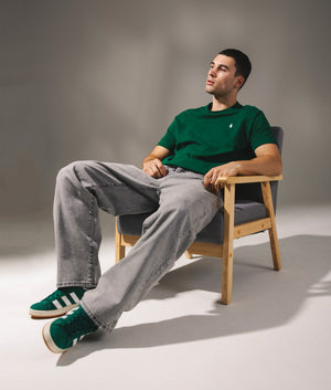 Custom Slim Fit Cotton T-Shirt by Polo Ralph Lauren. Shot by EQVVS. Front shot.