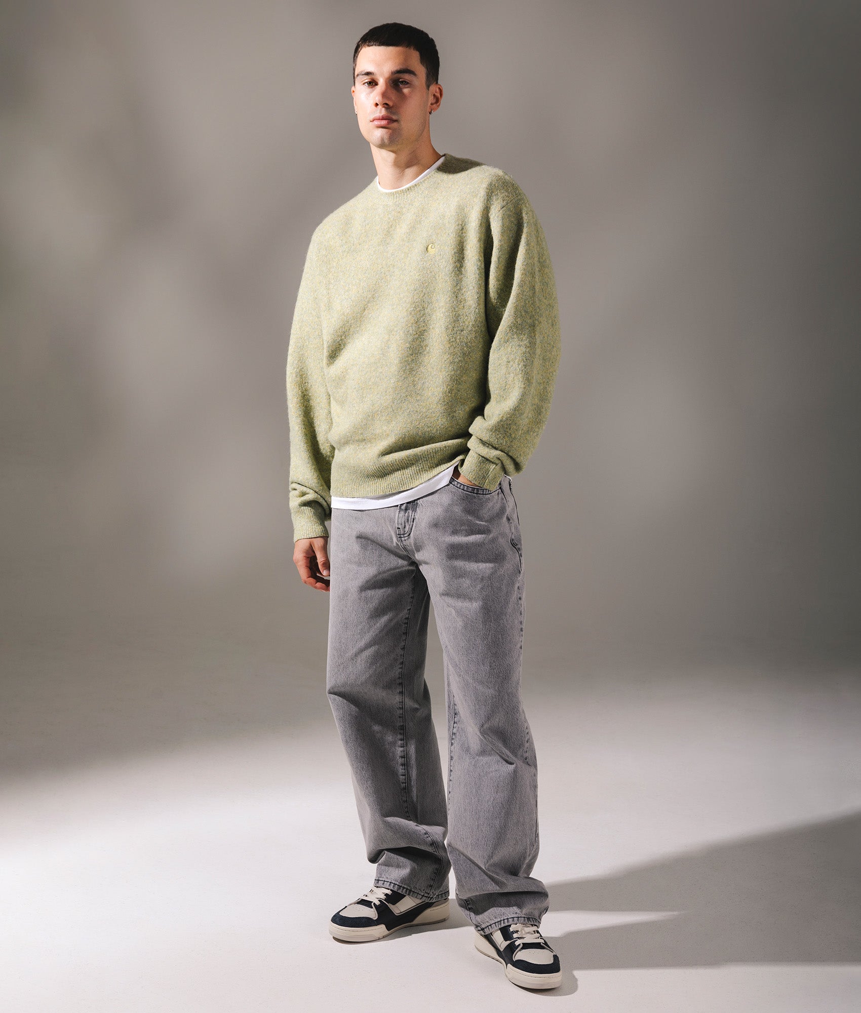 Curtis Jumper by Carhartt WIP in Tangled Brass. Shot by EQVVS.  Campaign