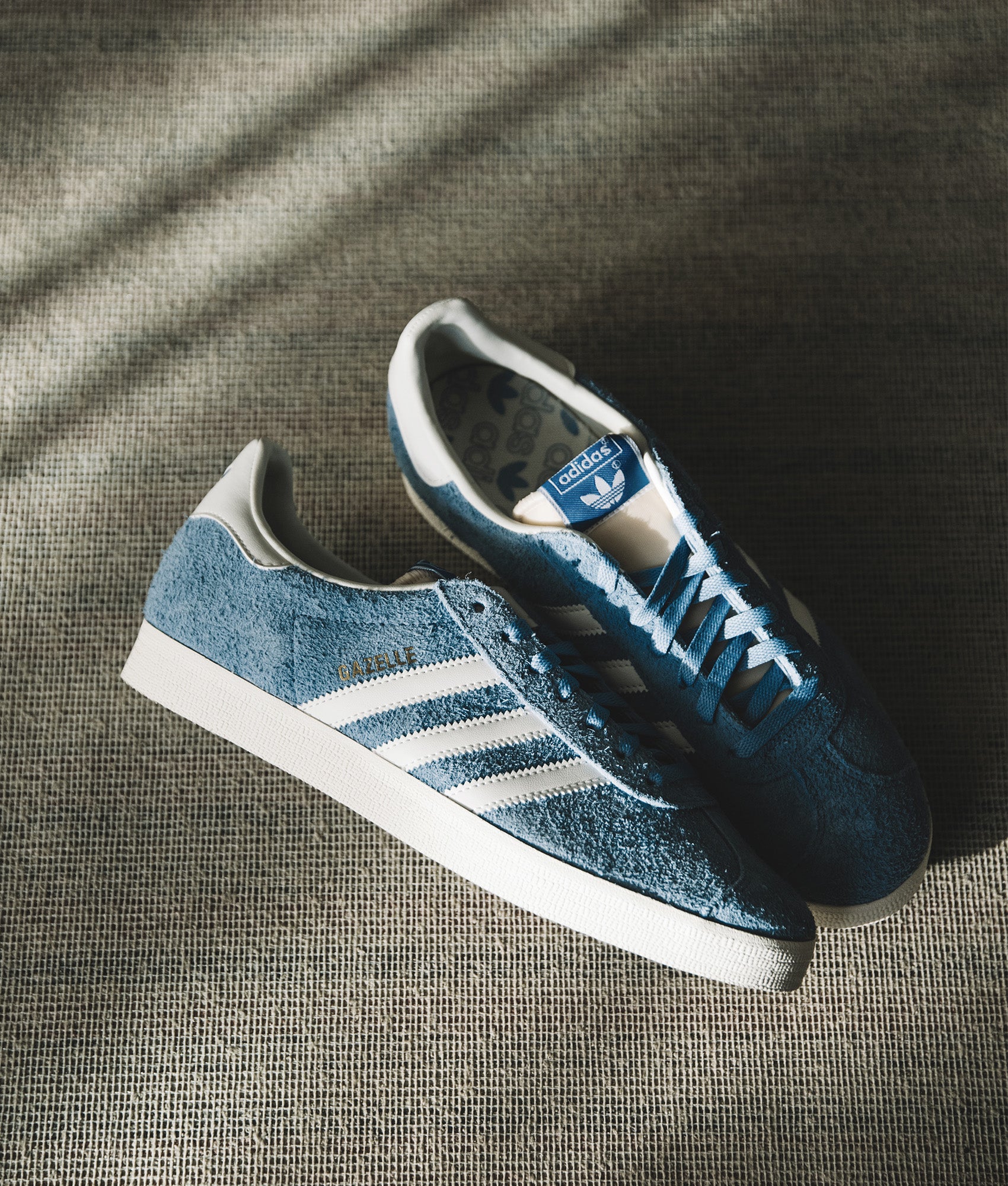 adidas Originals Gazelle Trainers in Light Blue