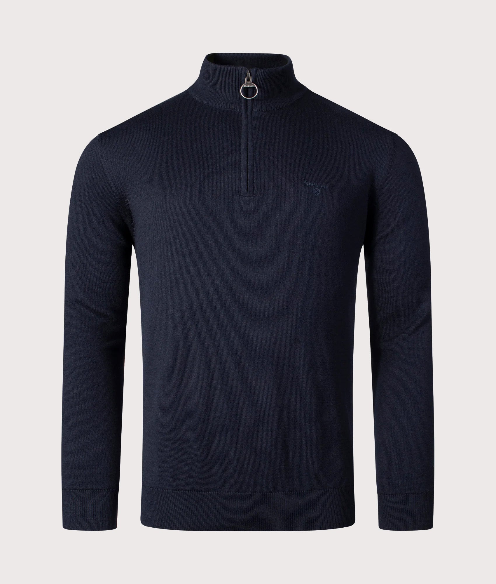 Quarter-Zip-Cotton- Knit-Navy-Barbour-Lifestyle-EQVVS