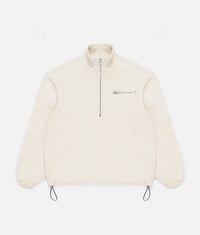 Boucle Quarter Zip Sweatshirt Black - MKI Miyuki Zoku - EQVVS