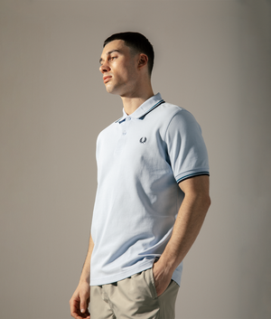 Twin Tipped Fred Perry Polo Shirt.. Shot by EQVVS. Campaign Full Shot.
