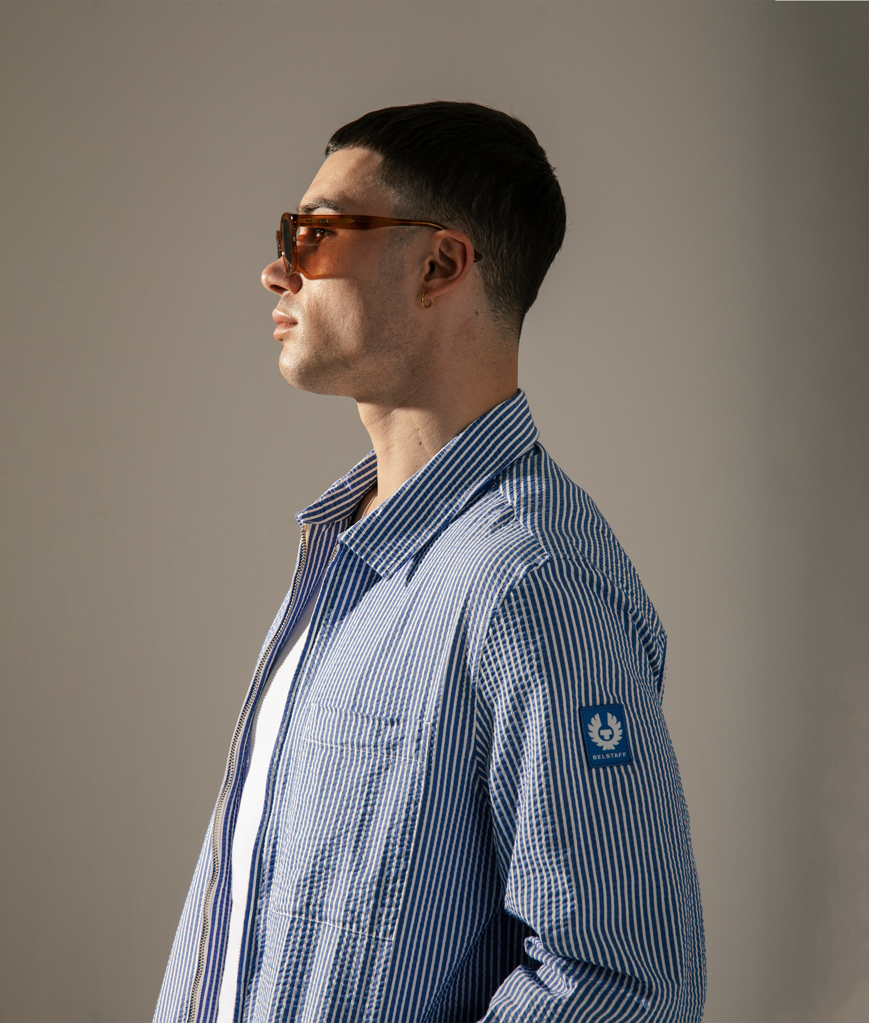 Channel Overshirt. Shot by EQVVS. Campaign Shot.