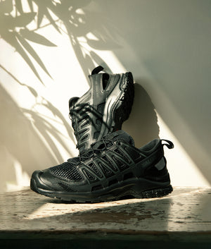 XA PRO 3D AMPHIB Sneakers. Shot by EQVVS. Campaign shot. 