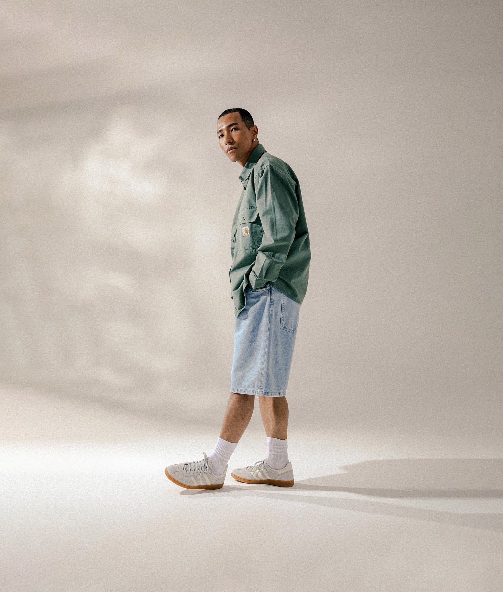 Reno Overshirt. Shot by EQVVS. Campaign Shot. 
