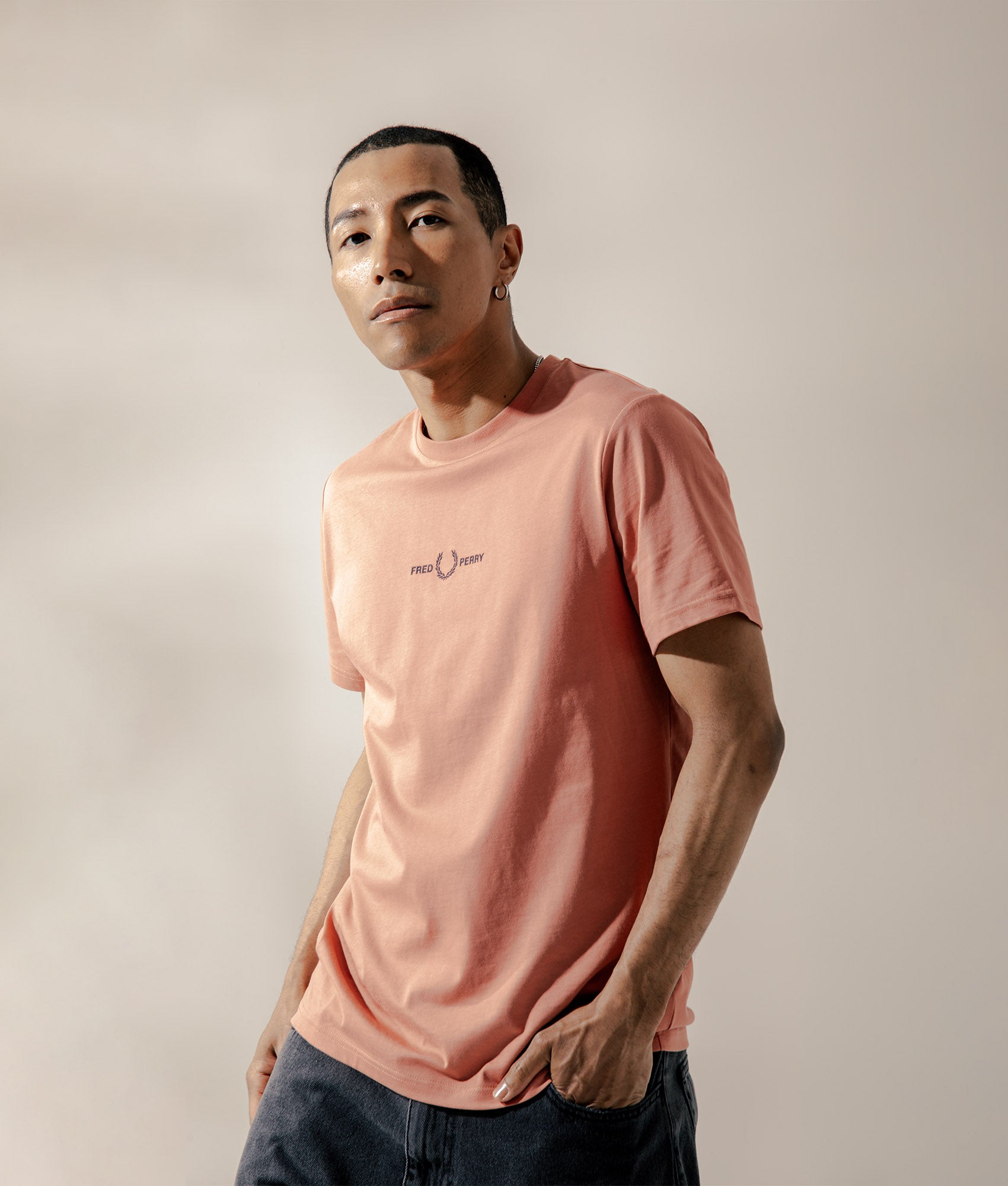 Embroidered T-Shirt. Shot by EQVVS. Campaign Shot.