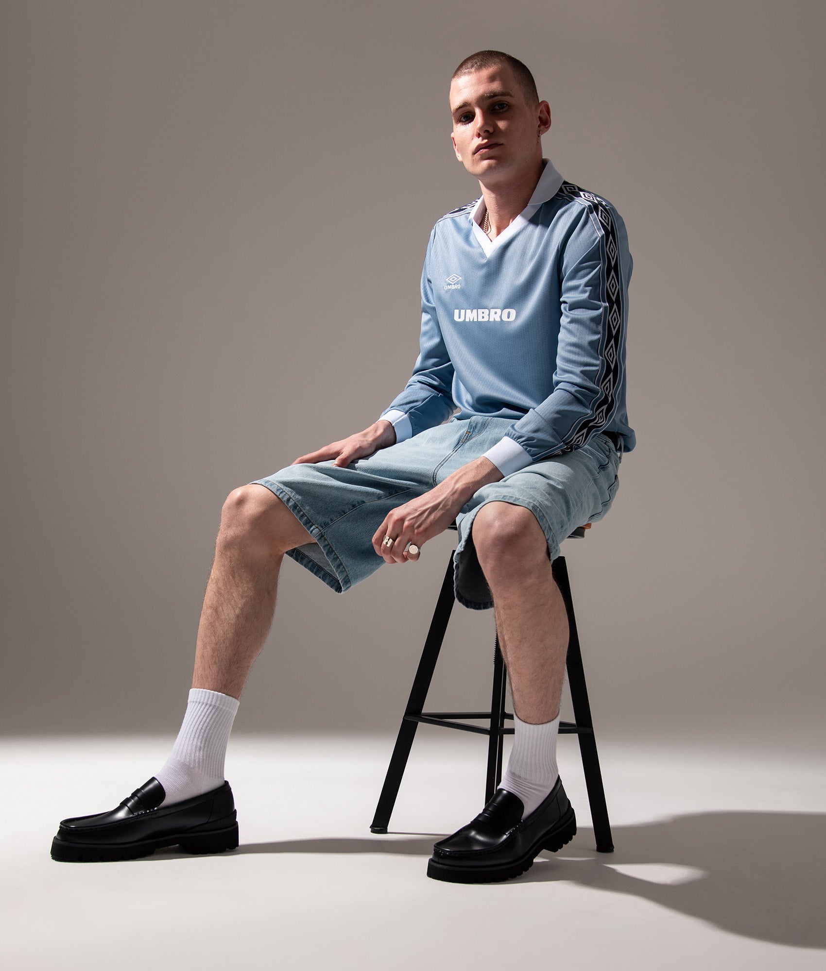 Taped Long Sleeve Football Jersey