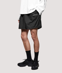 Relaxed Fit Hyperlight Wind Shorts: Black 